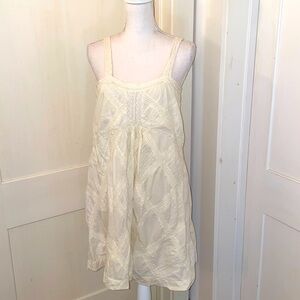 House of Harlow Lace Trimmed Boho Dress
